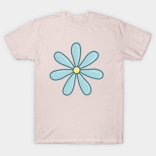 Light blue daisy flower T-Shirt